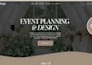 build squarespace event planner website wedding party coordinator website